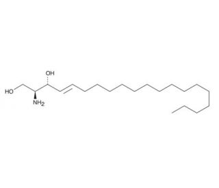 D-erythro-Sphingosine C-20 (CAS 6918-49-6) - chemical structure image