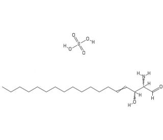 D-erythro-Sphingosine sulfate salt (CAS 56607-20-6) - chemical structure image