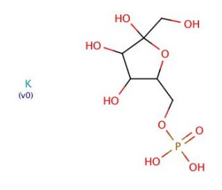 D-Fructose 6-phosphate dipotassium salt (CAS 103213-47-4) - chemical structure image