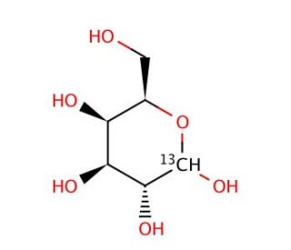 D-Galactose-1-(13-C) (CAS 70849-30-8) - chemical structure image
