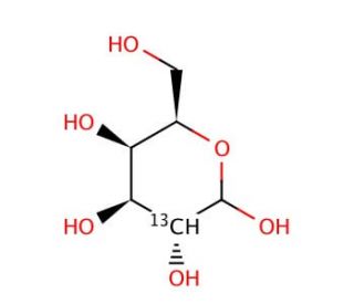 D-Galactose-2-13C (CAS 314062-47-0) - chemical structure image