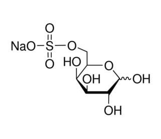 D-Galactose 6-sulfate sodium salt (CAS 125455-62-1) - chemical structure image