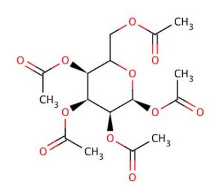 D-Galactose Pentaacetate (CAS 25878-60-8) - chemical structure image