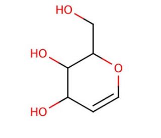 D-Glucal (CAS 13265-84-4) - chemical structure image