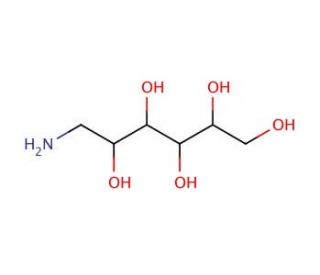 D-Glucamine (CAS 488-43-7) - chemical structure image