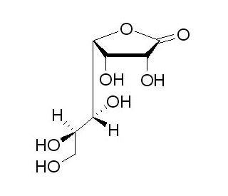 D-Glucoheptono-1,4-lactone (CAS 89-67-8) - chemical structure image