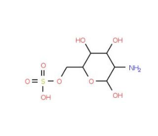 D-Glucosamine-3-sulphate (CAS 103192-52-5) - chemical structure image