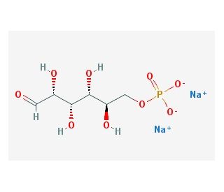 D-Glucose 6-phosphate disodium salt (CAS 3671-99-6) - chemical structure image