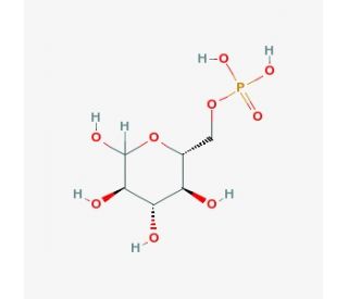 D-Glucose 6-phosphate sodium salt solution (CAS 54010-71-8) - chemical structure image