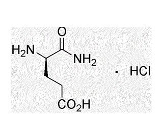 D-Glutamic acid alpha-amide hydrochloride (CAS 19522-40-8 (non-salt)) - chemical structure image