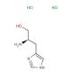 D-Histidinol dihydrochloride (CAS 75614-84-5) - chemical structure image