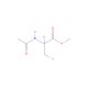 D,L-N-Acetyl-β-chloroalanine Methyl Ester (CAS 87333-22-0) - chemical structure image