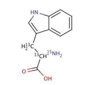 D,L-Tryptophan-13C2,15N - chemical structure image