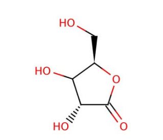 D-Lyxono-1,4-lactone (CAS 15384-34-6) - chemical structure image
