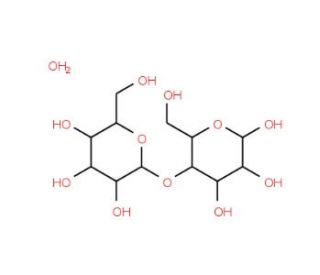 D-Maltose, Monohydrate (CAS 6363-53-7) - chemical structure image
