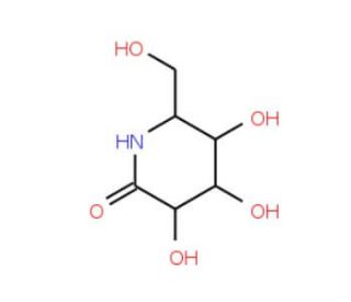 D-Manno-&gamma;-lactam (CAS 62362-63-4) - chemical structure image