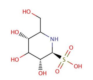 D-Mannojirimycin Bisulfite - chemical structure image