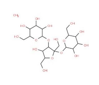 D-Melezitose monohydrate (CAS 10030-67-8) - chemical structure image