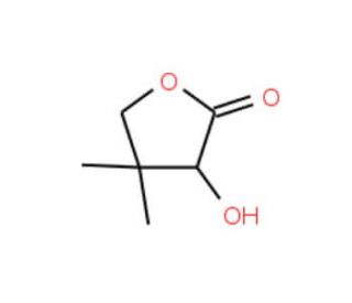 D-(&minus;)-Pantolactone (CAS 599-04-2) - chemical structure image