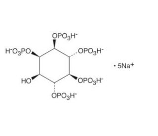 D-myo-Inositol-1,2,4,5,6-pentaphosphate, sodium salt - chemical structure image