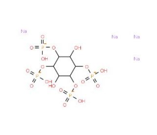 D-myo-Inositol-1,2,4,5-tetraphosphate, sodium salt - chemical structure image