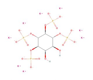 D-myo-Inositol 1,4,5,6-tetrakis(phosphate) potassium salt (CAS 103497-71-8) - chemical structure image