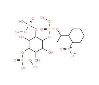 D-myo-Inositol 1,4,5-trisphosphate (caged) trisodium salt - chemical structure image
