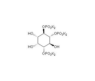 D-myo-Inositol-1,4,5-trisphosphate hexapotassium salt (CAS 103476-24-0) - chemical structure image