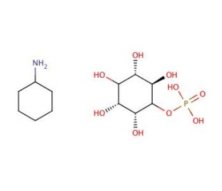 D-myo-Inositol 1-monophosphate bis(cyclohexylammonium) salt - chemical structure image
