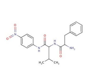 D-Phe-Val-p-nitroanilide (CAS 108321-89-7) - chemical structure image