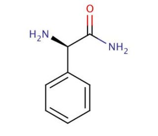D(&minus;)-Phenylglycinamide (CAS 6485-67-2) - chemical structure image