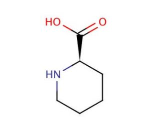 D-Pipecolinic Acid (CAS 1723-00-8) - chemical structure image