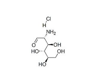 D(&plus;)Galactosamine, Hydrochloride (CAS 1772-03-8) - chemical structure image