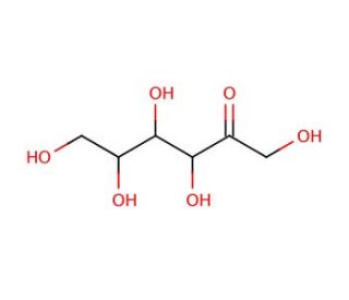 D-Psicose (CAS 551-68-8) - chemical structure image