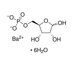 D-Ribose 5-phosphate barium salt hexahydrate (CAS 15673-79-7) - chemical structure image