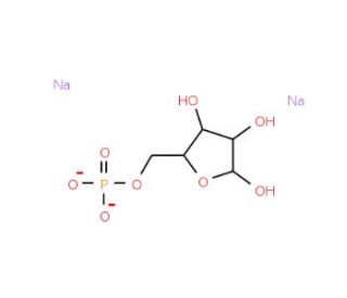 D-Ribose 5-phosphate disodium salt (CAS 18265-46-8) - chemical structure image