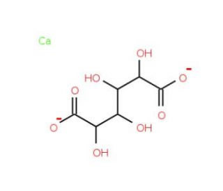 D-Saccharic Acid Calcium Salt (CAS 5793-88-4) - chemical structure image