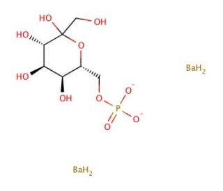 D-Sedoheptulose-7-phosphate barium salt (CAS 17187-72-3) - chemical structure image