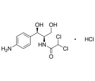 D-threo-1-(4-Aminophenyl)-2-dichloroacetylamino-1,3-propanediol HCl (CAS 57704-36-6) - chemical structure image