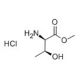 D-Threonine methyl ester hydrochloride (CAS 60538-15-0) - chemical structure image
