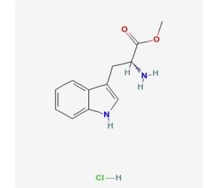 D-Tryptophan Methyl Ester Hydrochloride (CAS 14907-27-8) - chemical structure image