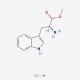 D-Tryptophan Methyl Ester Hydrochloride (CAS 14907-27-8) - chemical structure image