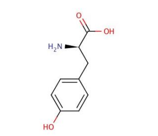 D-Tyrosine (CAS 556-02-5) - chemical structure image