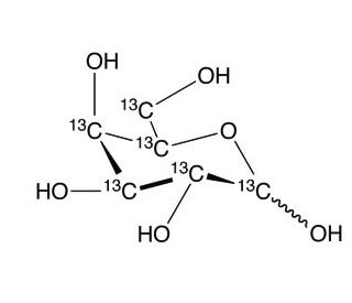 D-[UL-13C6]galactose (CAS 74134-89-7) - chemical structure image