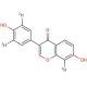 Molekülstruktur von Daidzein-3',5',8-d3, CAS-Nummer: 220930-96-1 Daidzein-3′,5′,8-d3 (CAS 220930-96-1) - chemical structure image