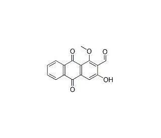 Damnacanthal (CAS 477-84-9) - chemical structure image