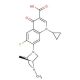 Danofloxacin (CAS 112398-08-0) - chemical structure image