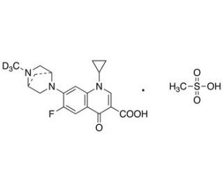 Danofloxacin-d3 Mesylate (CAS 119478-55-6 (unlabeled)) - chemical structure image