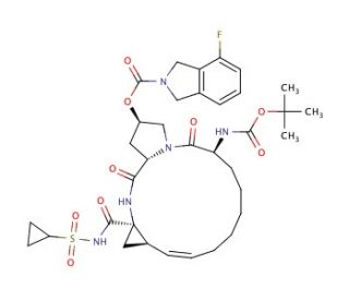 Danoprevir (CAS 850876-88-9) - chemical structure image