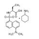 Dansyl-L-α-amino-n-butyric acid cyclohexylammonium salt (CAS 102783-25-5) - chemical structure image